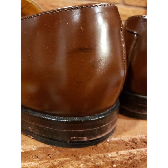 Cole Haan mens brown leather cap toe oxford dress shoes. Size 11 main image 5